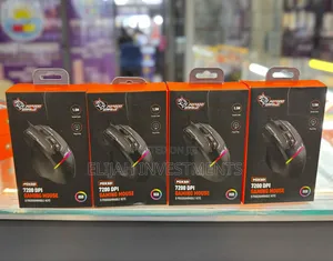 Porodo Gaming 8d RGB Wired Mouse Dpi