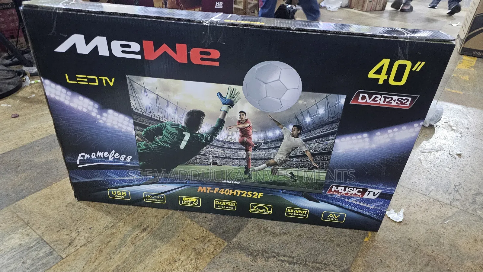 Mewe 40 Inches Digital Frameless Tv