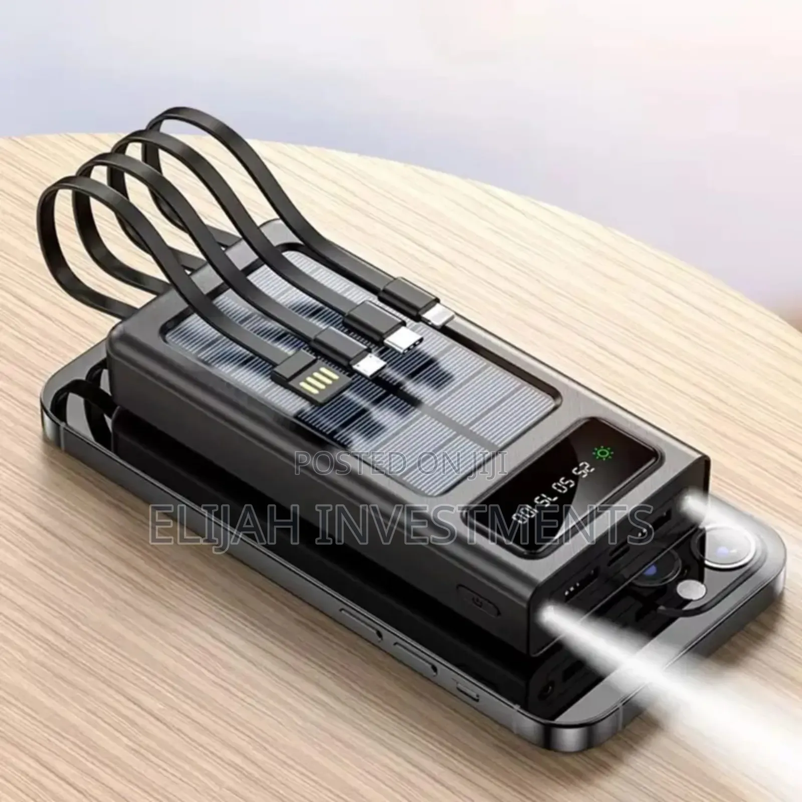 Treqa 30000mah Capacity Solar Energy Power Bank