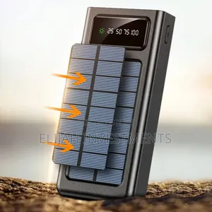 Treqa 30000mah Capacity Solar Energy Power Bank