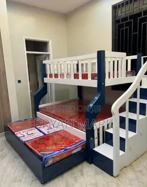Photo - Modern Double Decker 3-4by 6 Bed