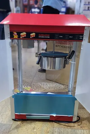 Globalstar Heavy-Duty Commercial Popcorn Machine