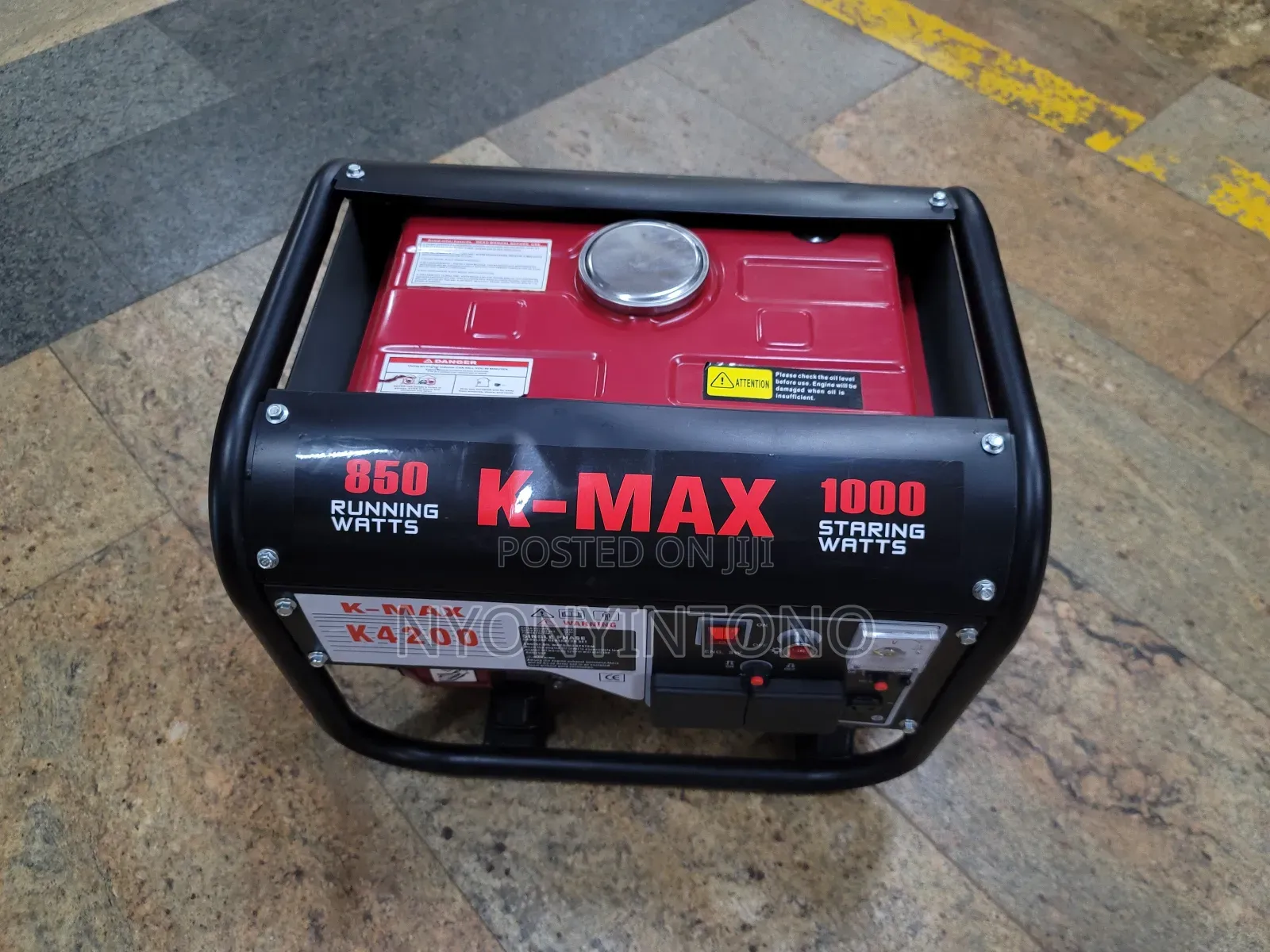 K-Max 1kv, 220-240v Gasoline Power Generator