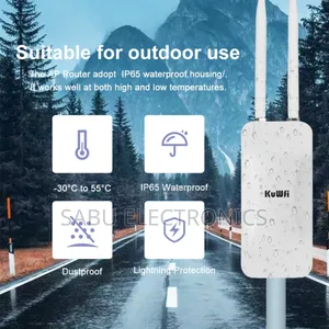 Kuwfi Outdoor Ap Router – High-Speed Wifi- Wifi Booster