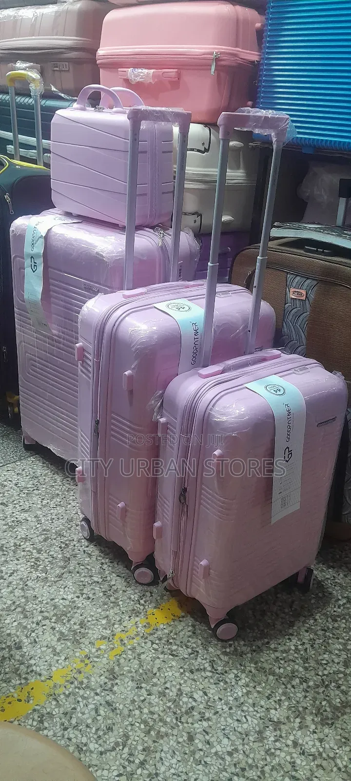 Good Partner Rubber Suitcases