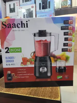 Saachi 2in1 Blender/Grinder Nl-Bl-4415