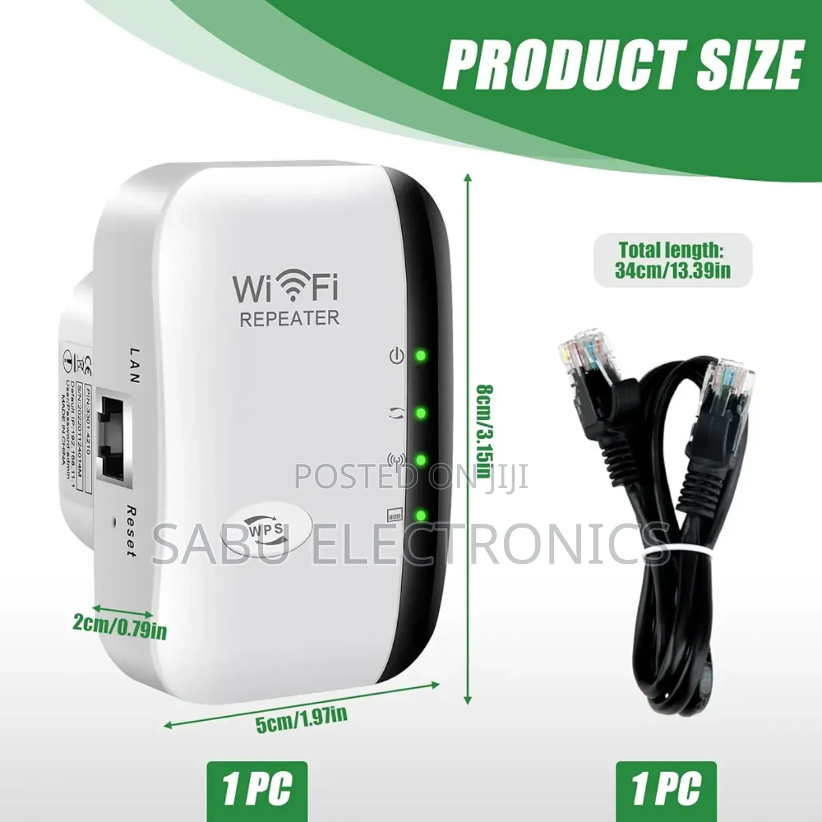 Promotion! 300mbps Wifi Booster –Repeater- Eliminate Dead Zones Fast