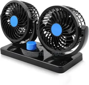 Double Head Car Fan