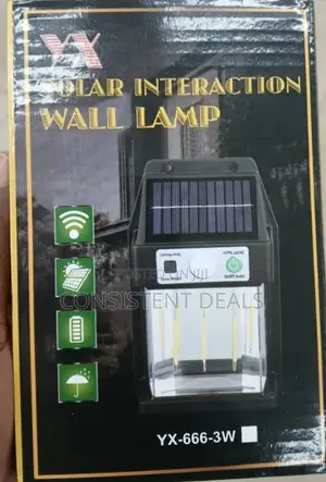 Solar Interaction Wall Lamp