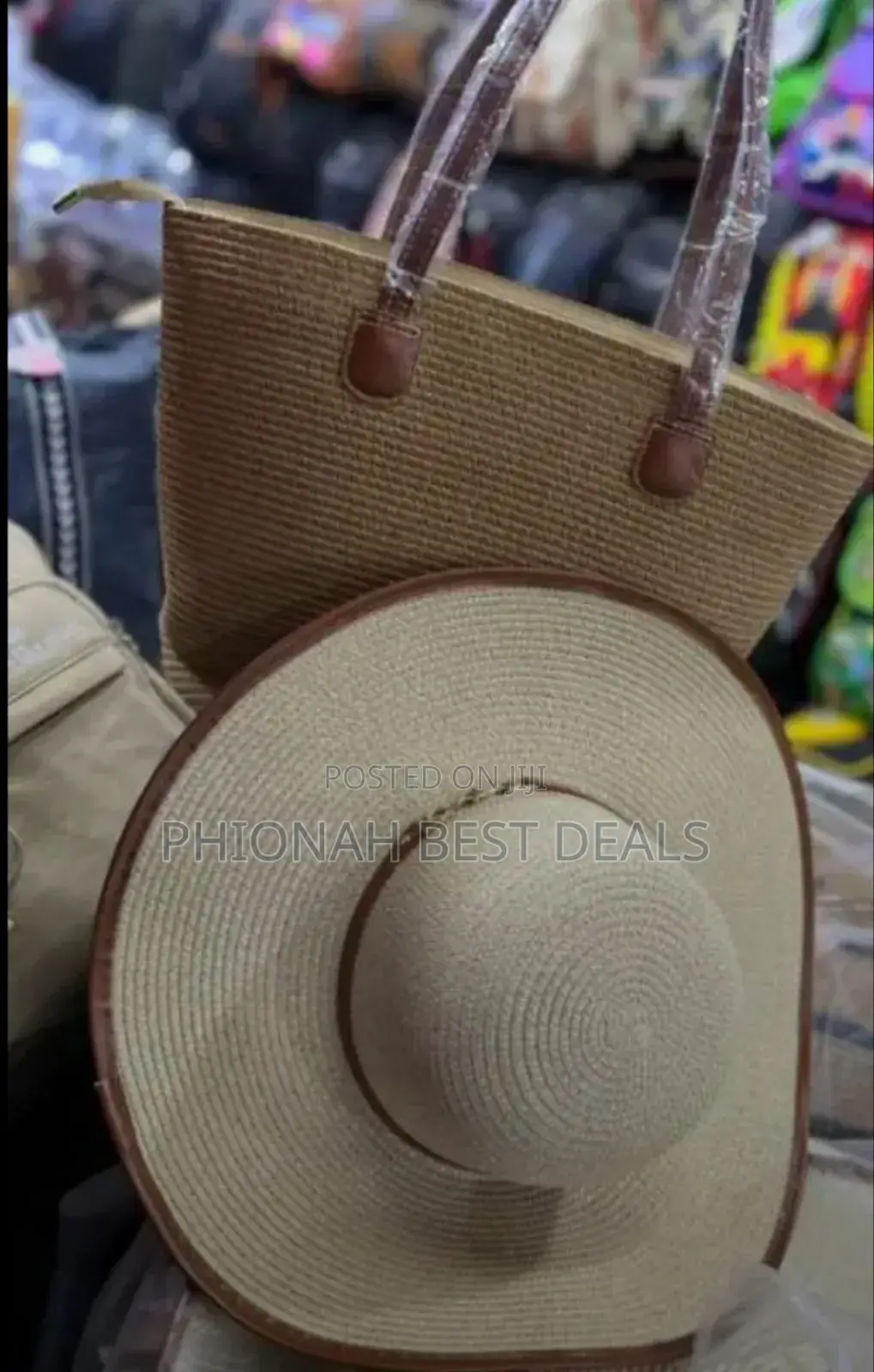 Two Piece Hat and Bag
