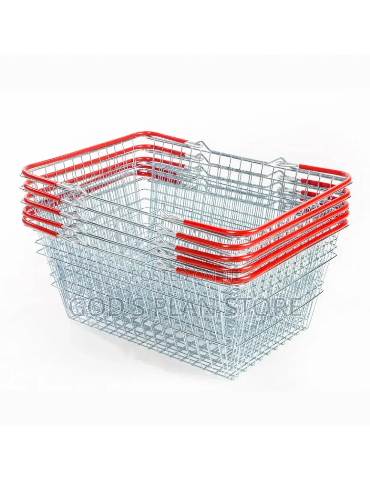 Heavy Duty Metallic Shopping Baskets