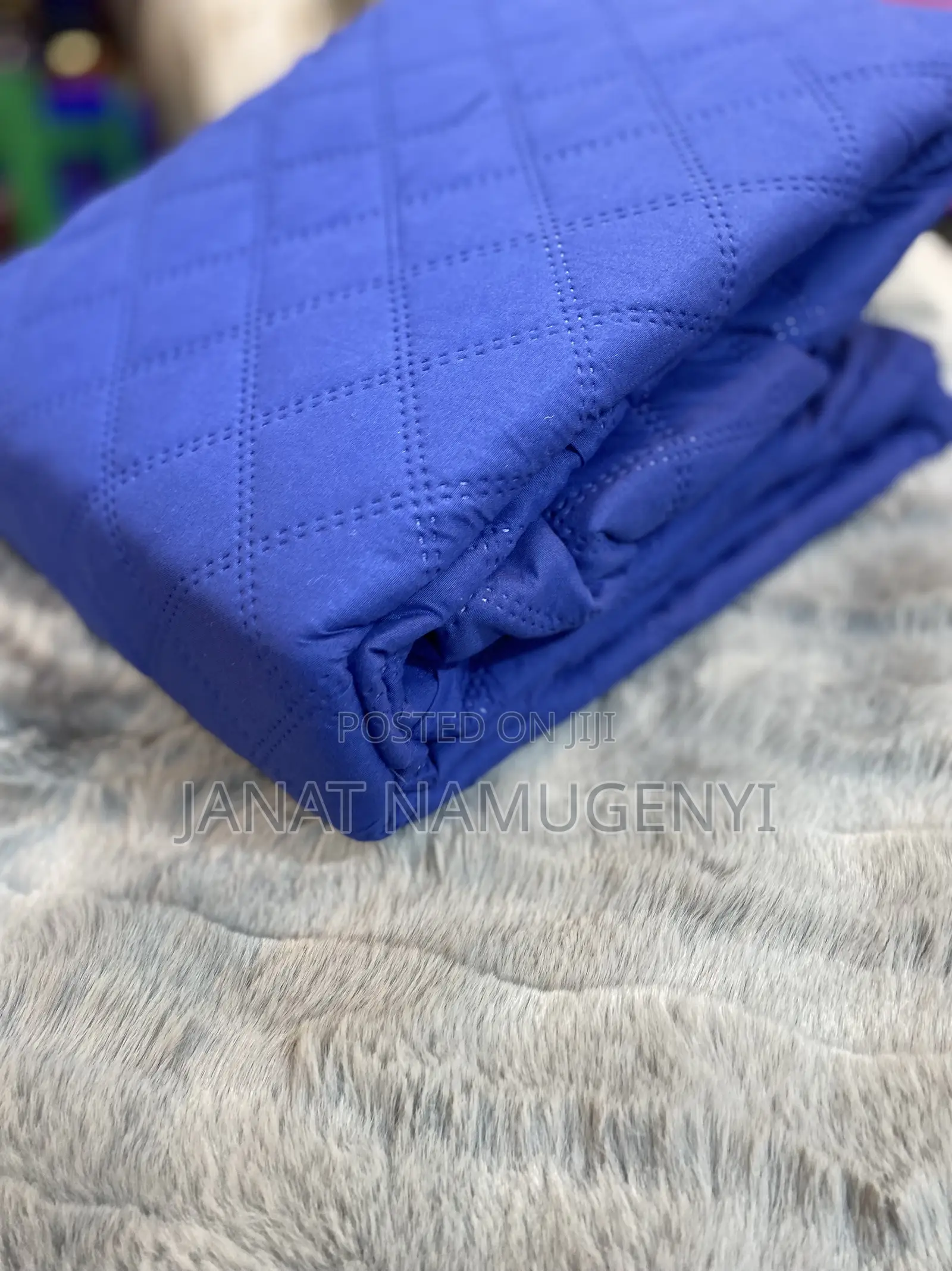 Dark Blue Matress Protector
