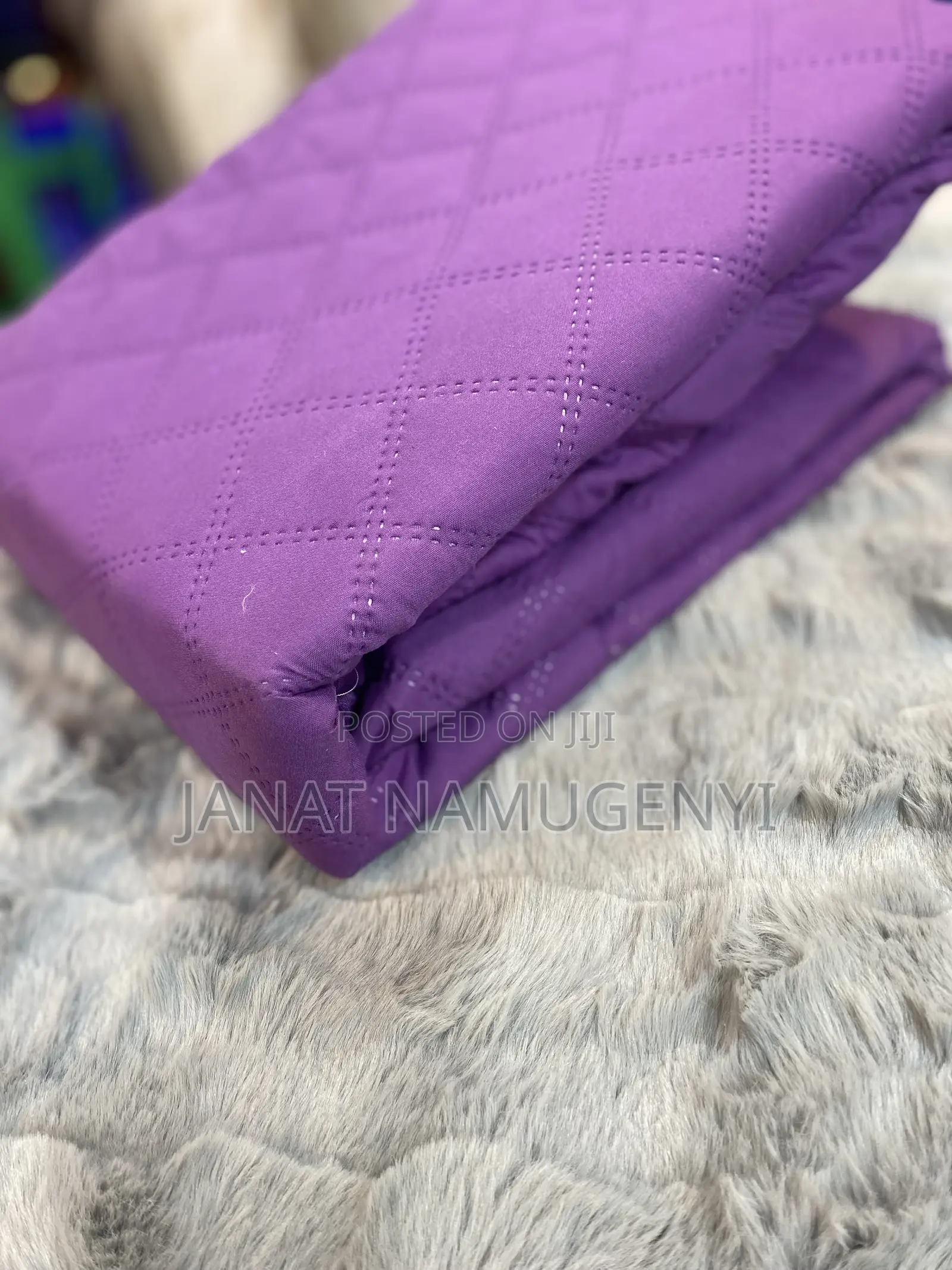 Dark Purple Matress Protector