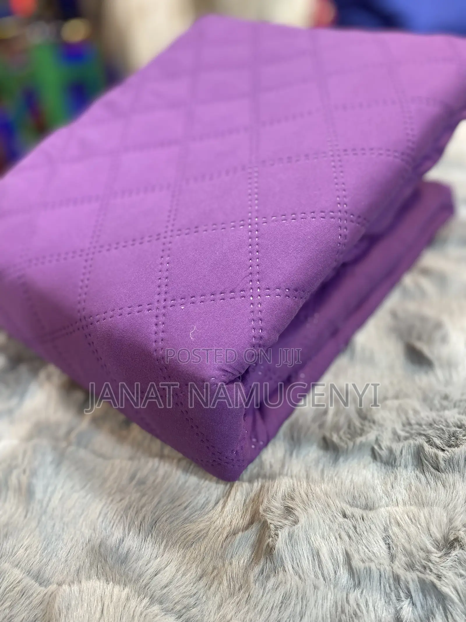 Dark Purple Matress Protector