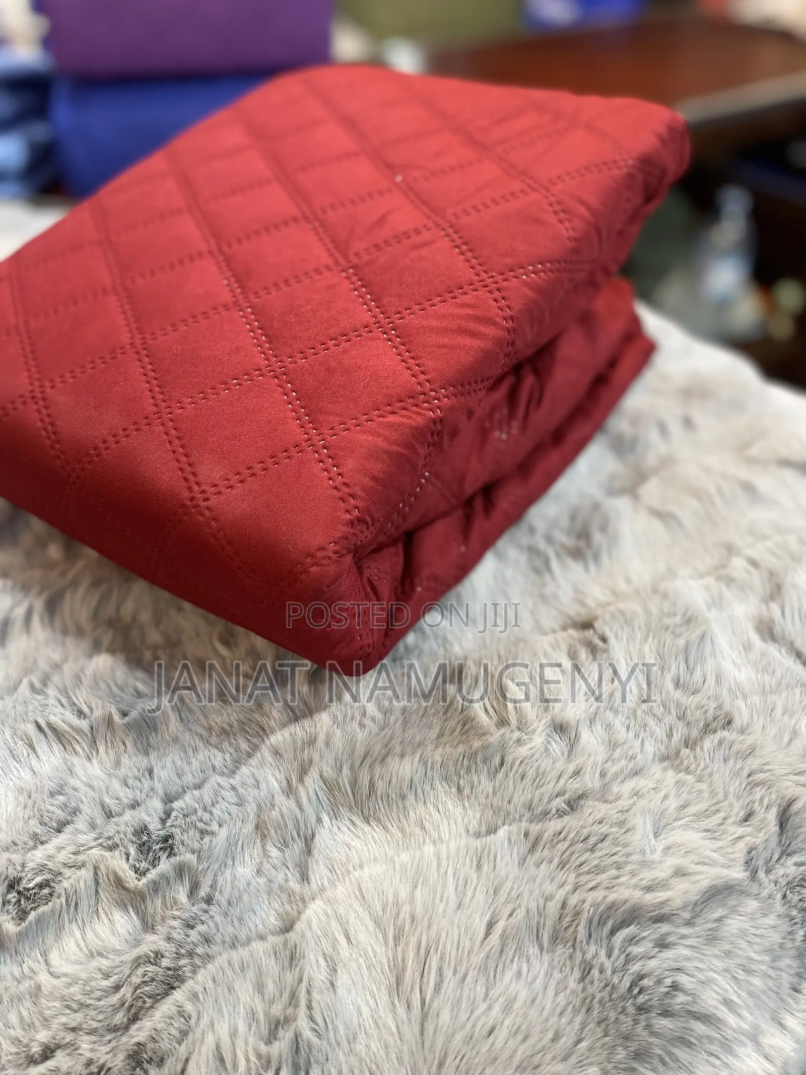 Water Proof Maroon Matress Protectors