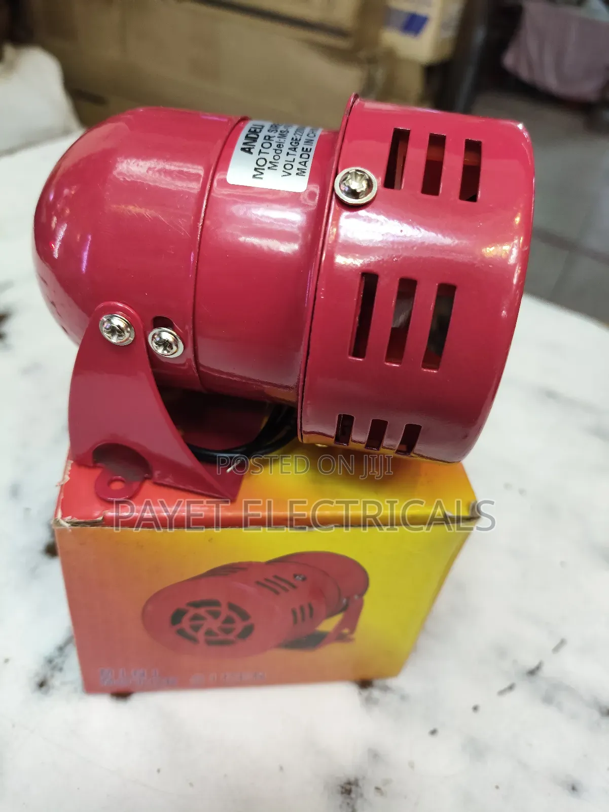 Mini Motor Siren/ Alarm System