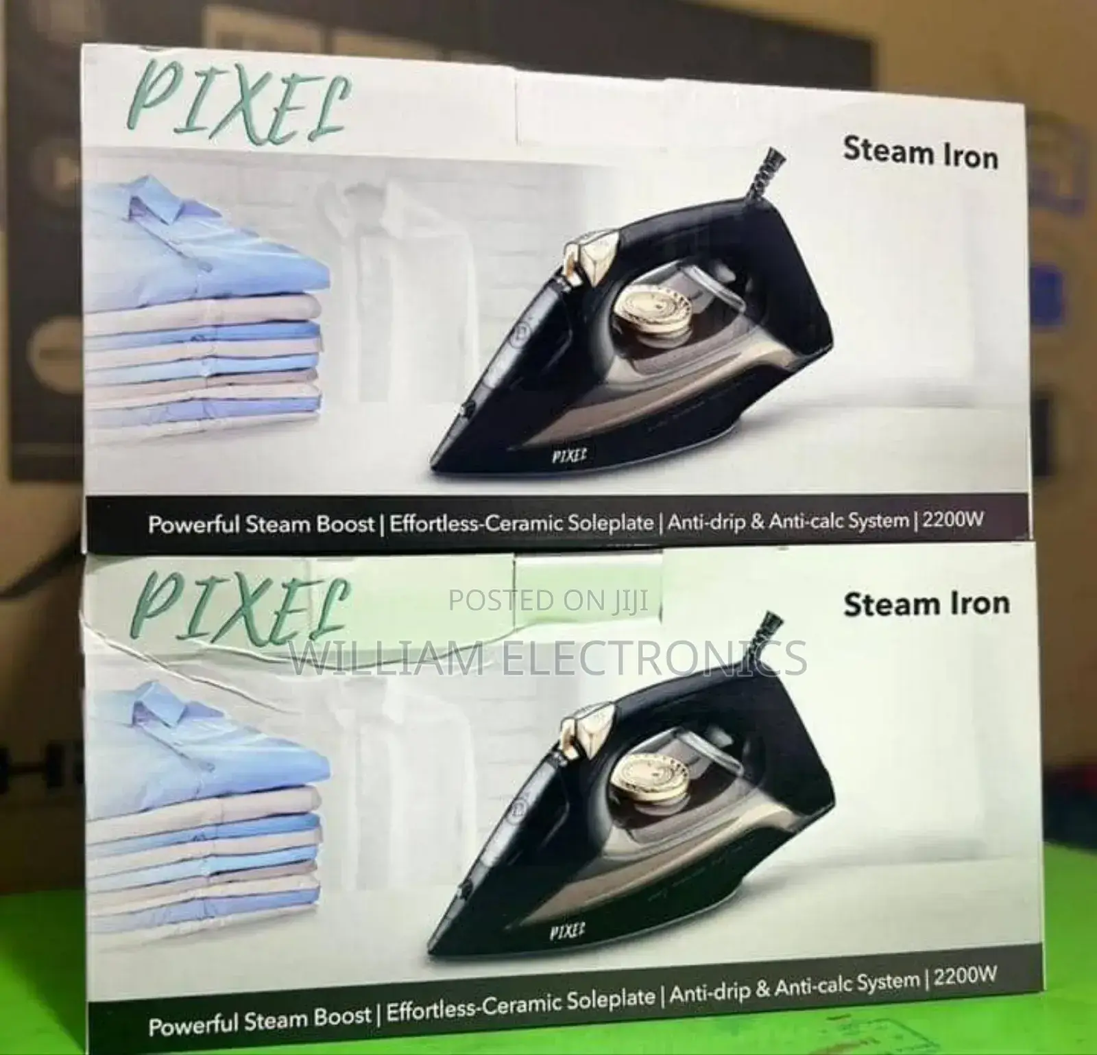 Pixel Steam Iron