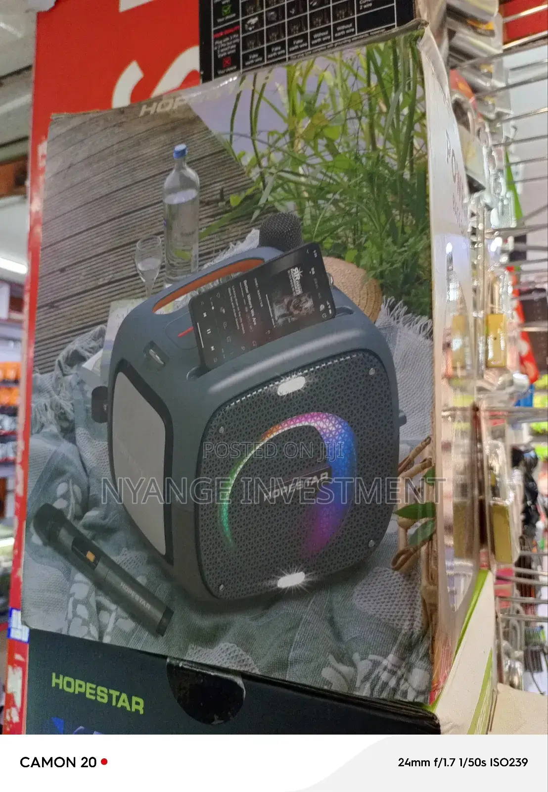Hopestar Portable Bass Speaker.