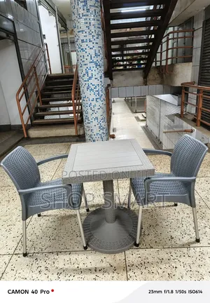 Photo - Plastic Table and 2 Chairs