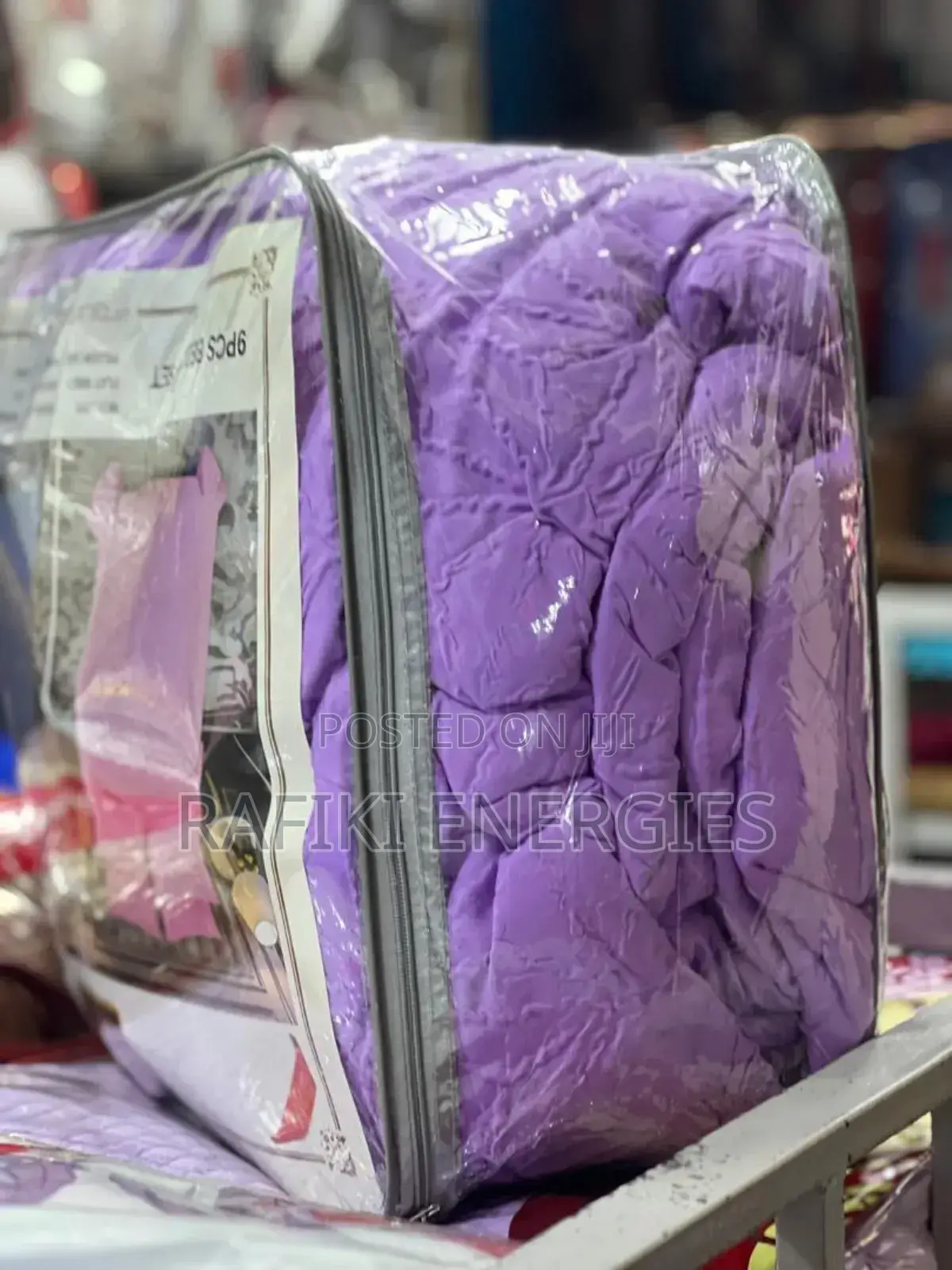 9 Piece Duvet 6×6 With a Removable Quilt