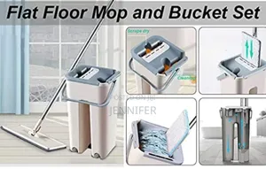 Flat Mop With Bucket
