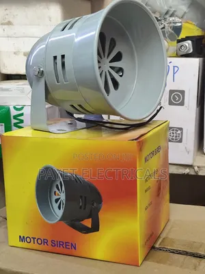Security Motor Siren