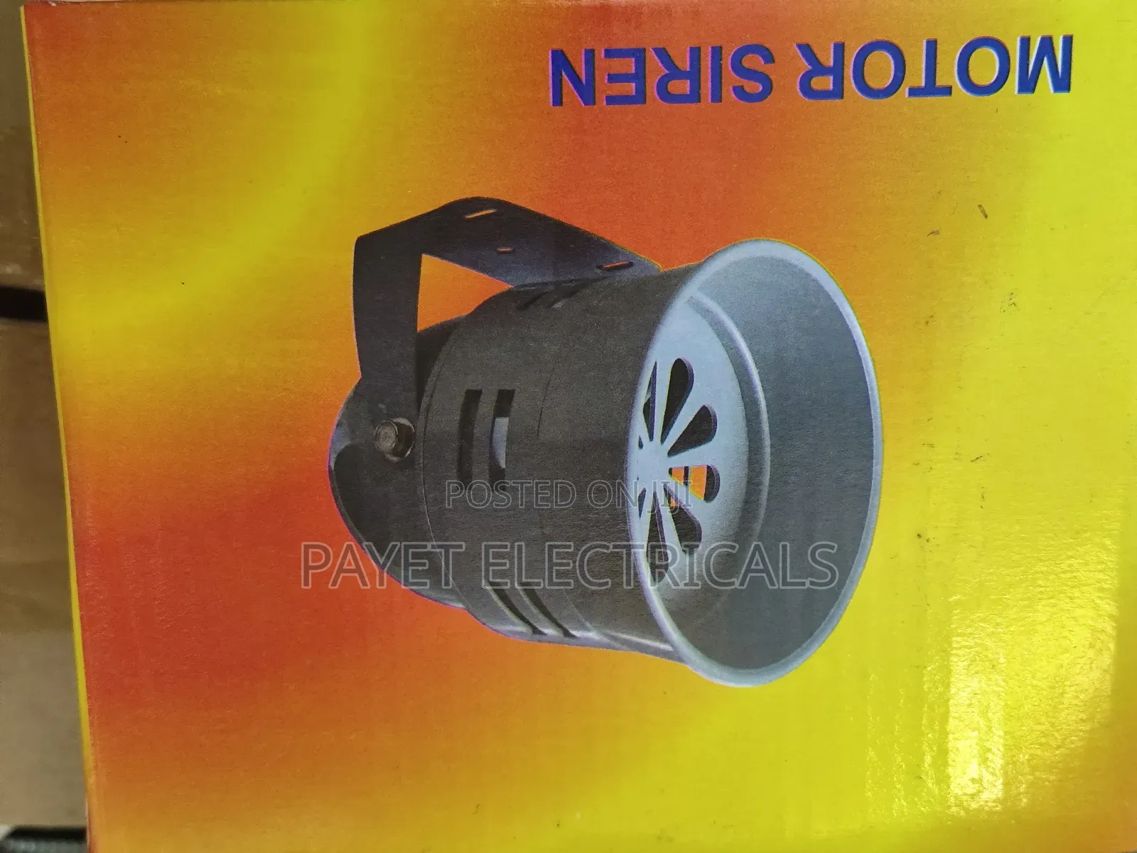 Security Motor Siren