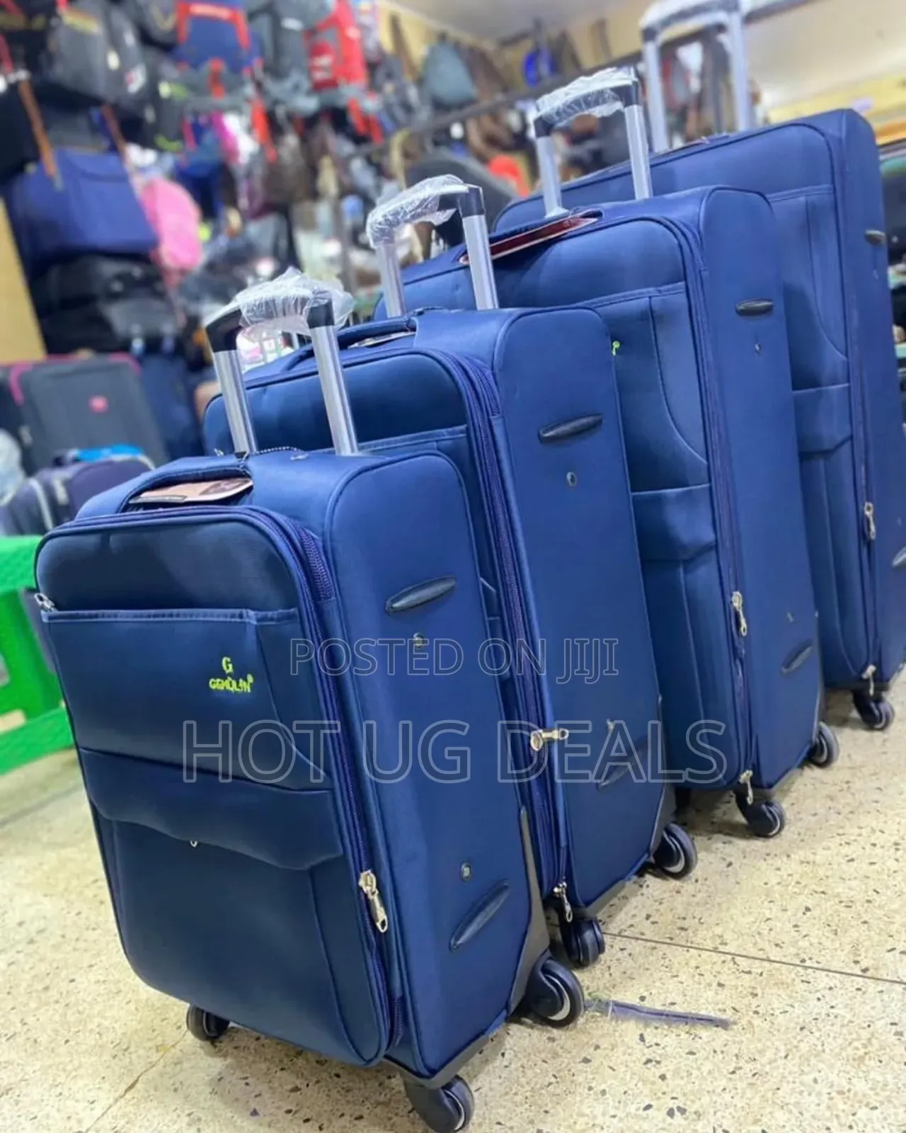 Set Of 4 In 1 Cloth Suitcase With Different Sizes