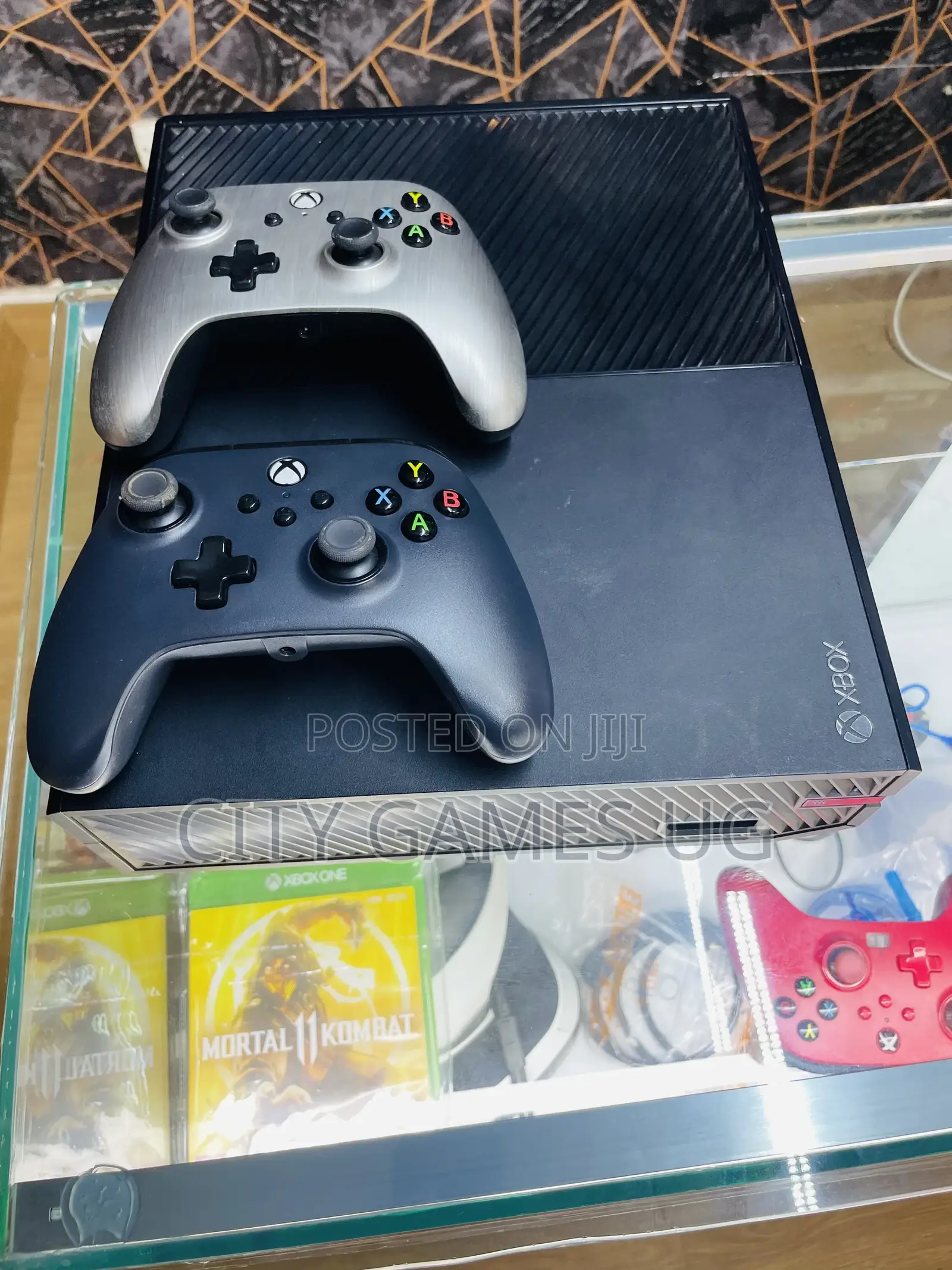 Xbox One Console With Games and Controllers