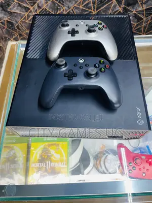 Xbox One Console With Games and Controllers