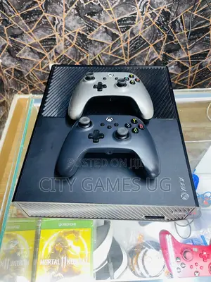 Xbox One Console With Games and Controllers