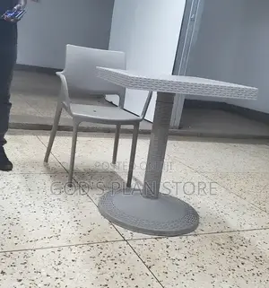 Indoortable and Chair Plastic