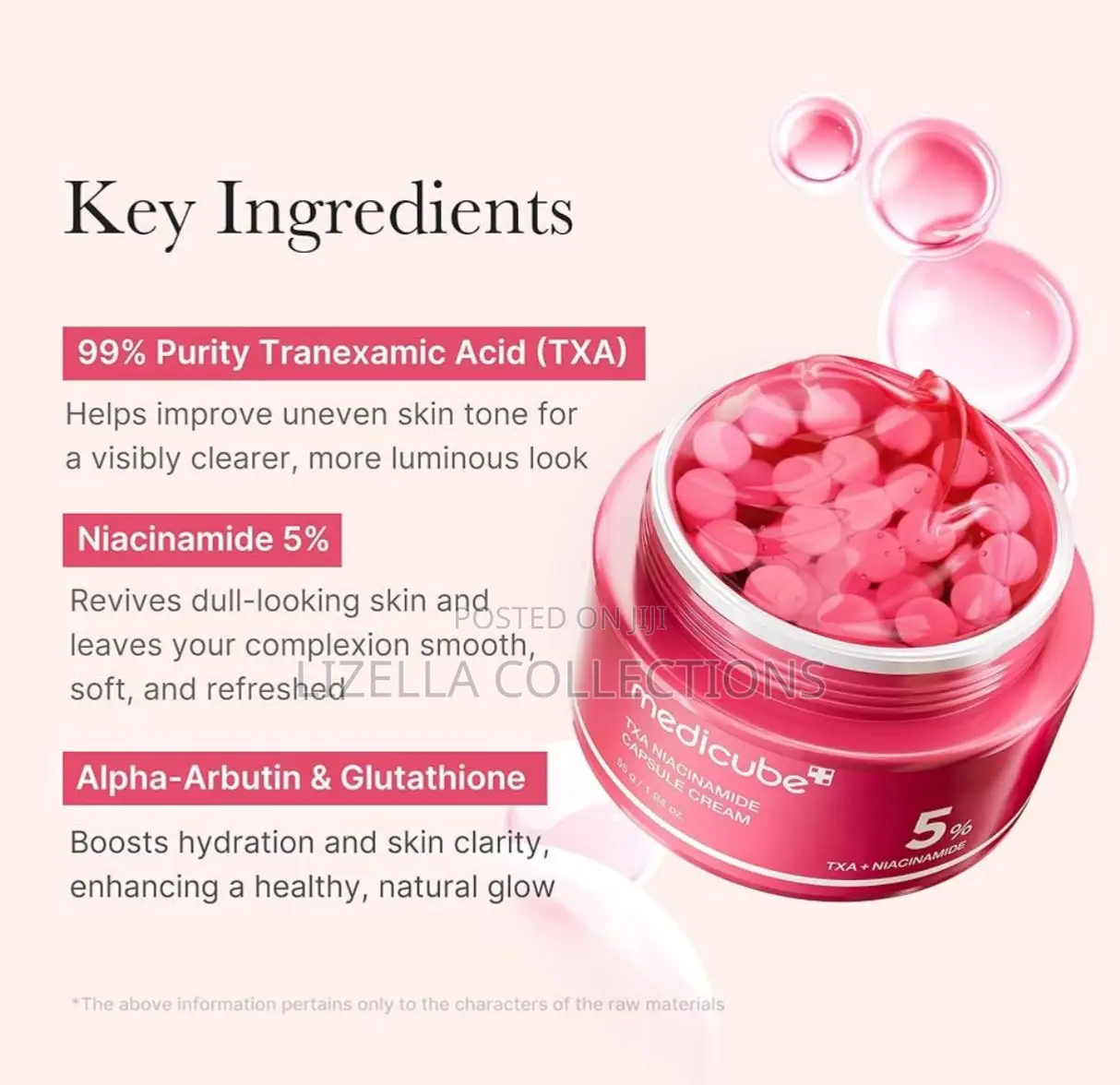 Medicube Txa + Niacinamide Capsule Cream 5% (Uneven Skin Ton