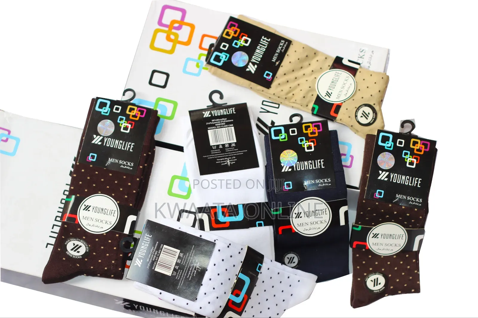 Young Life Socks Good Vibes for Men