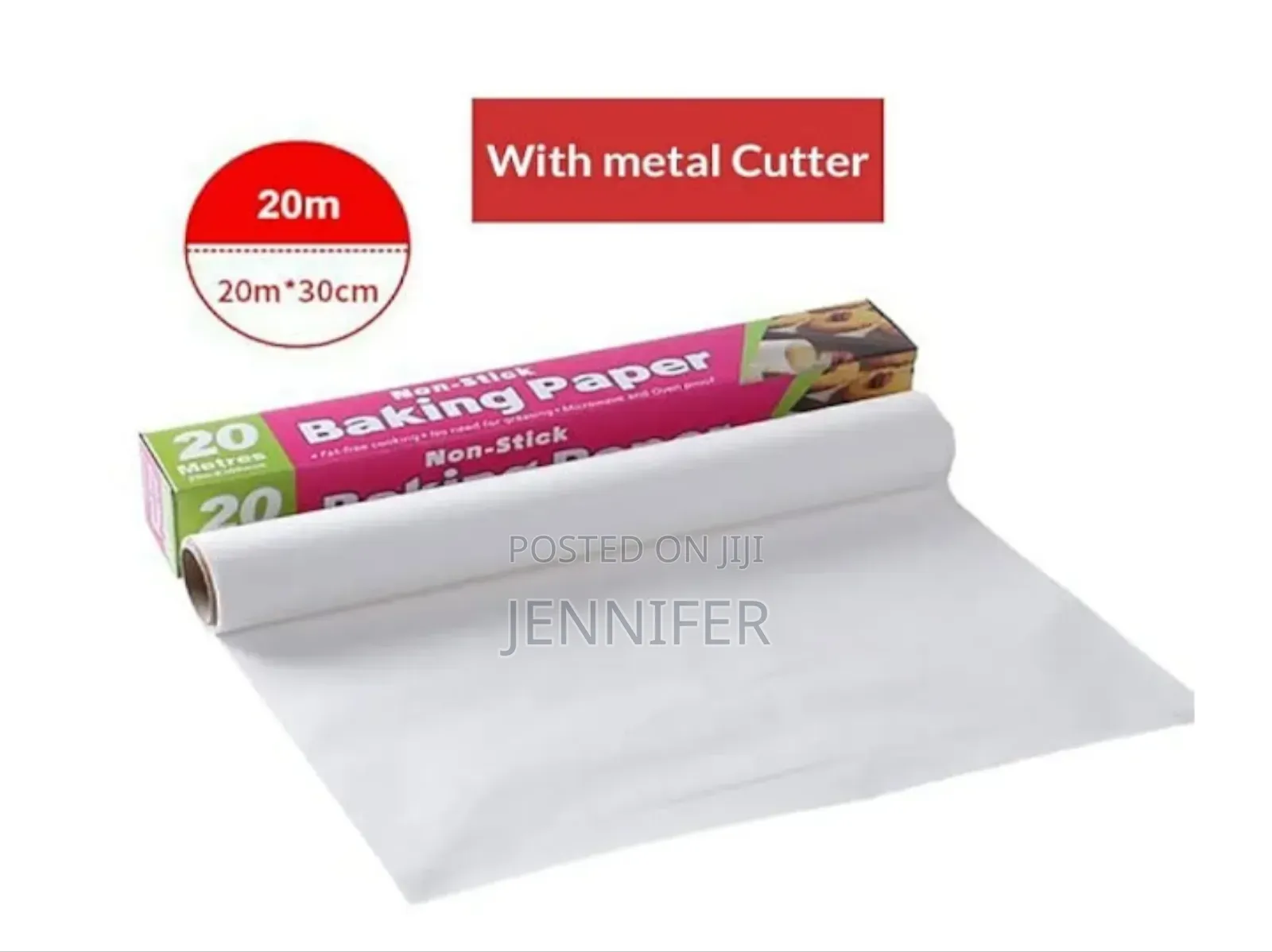 20 Meters Non Sticky Baking Paper