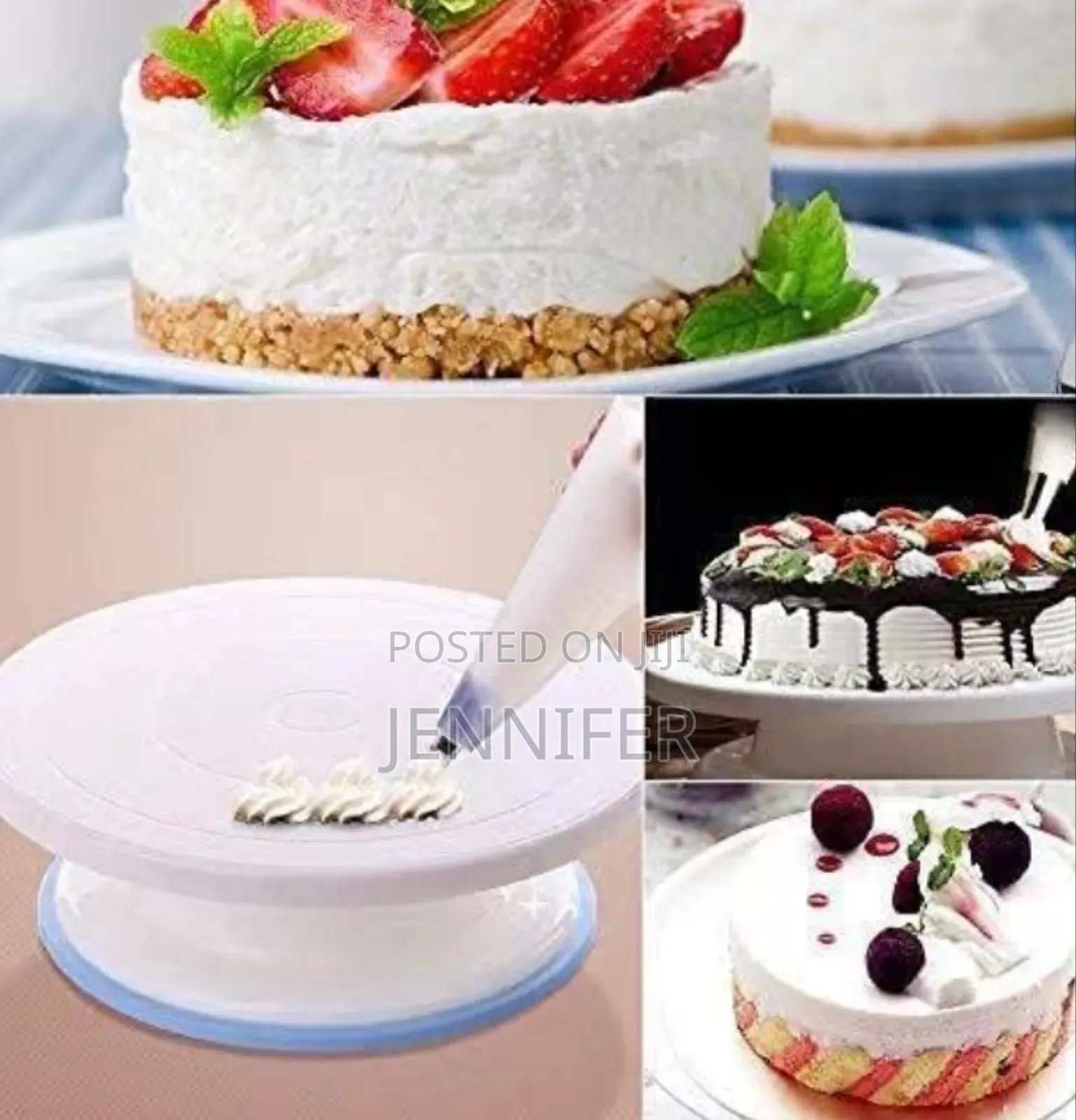 11 Inch Rotating Cake Turntable