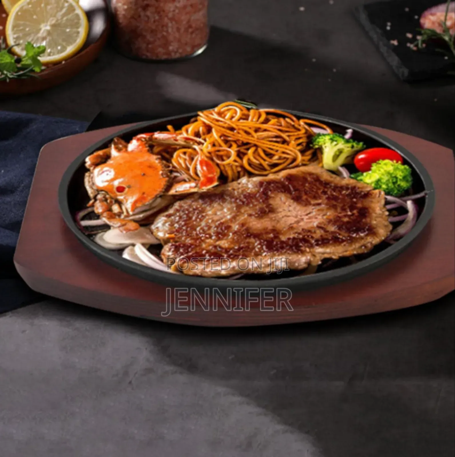 Generic Cast Iron Steak Plate