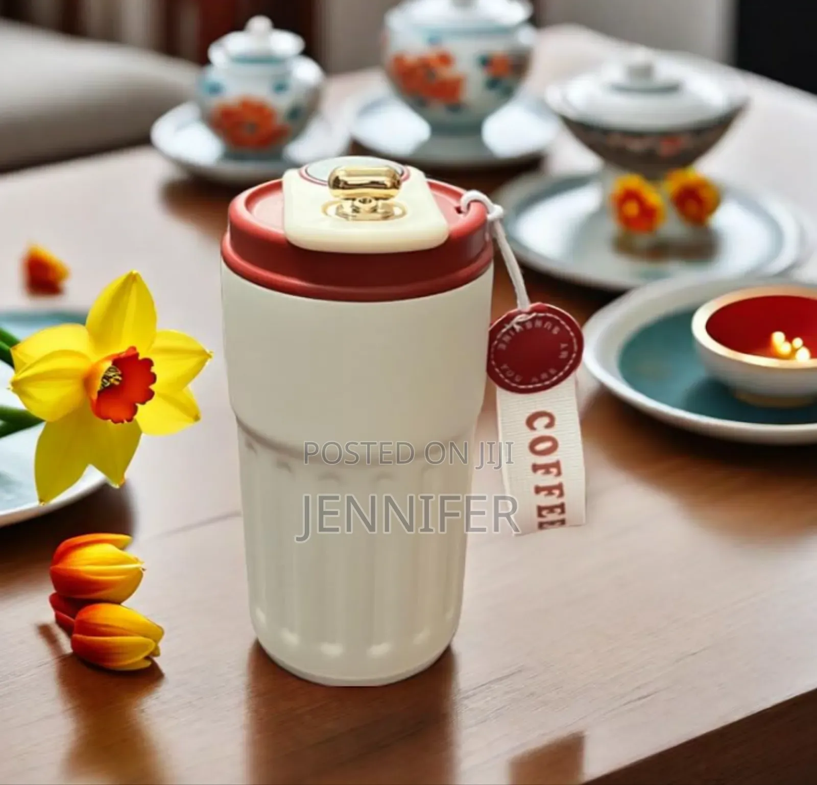 Spill Proof Travel Coffee Mug
