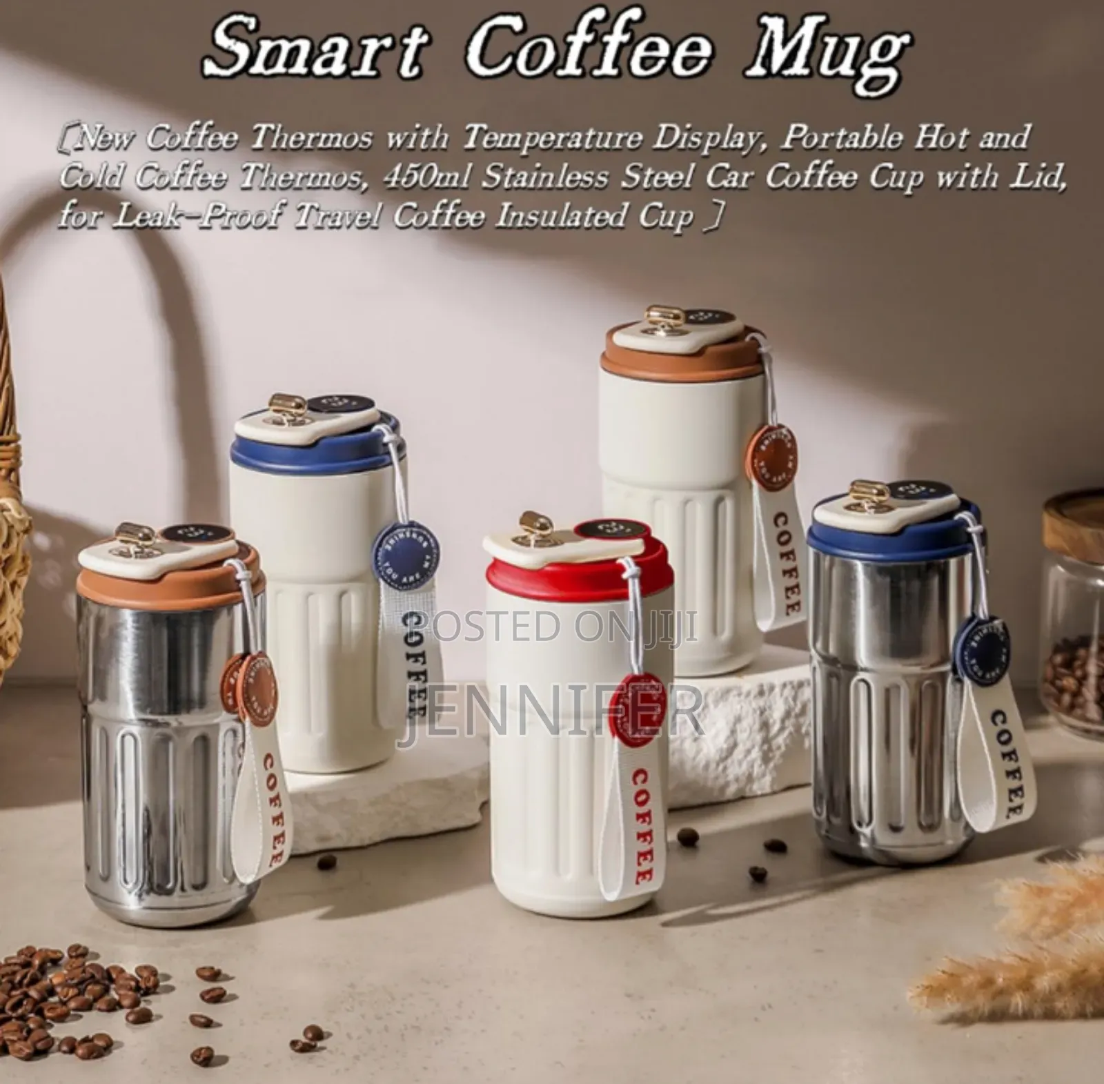 Spill Proof Travel Coffee Mug