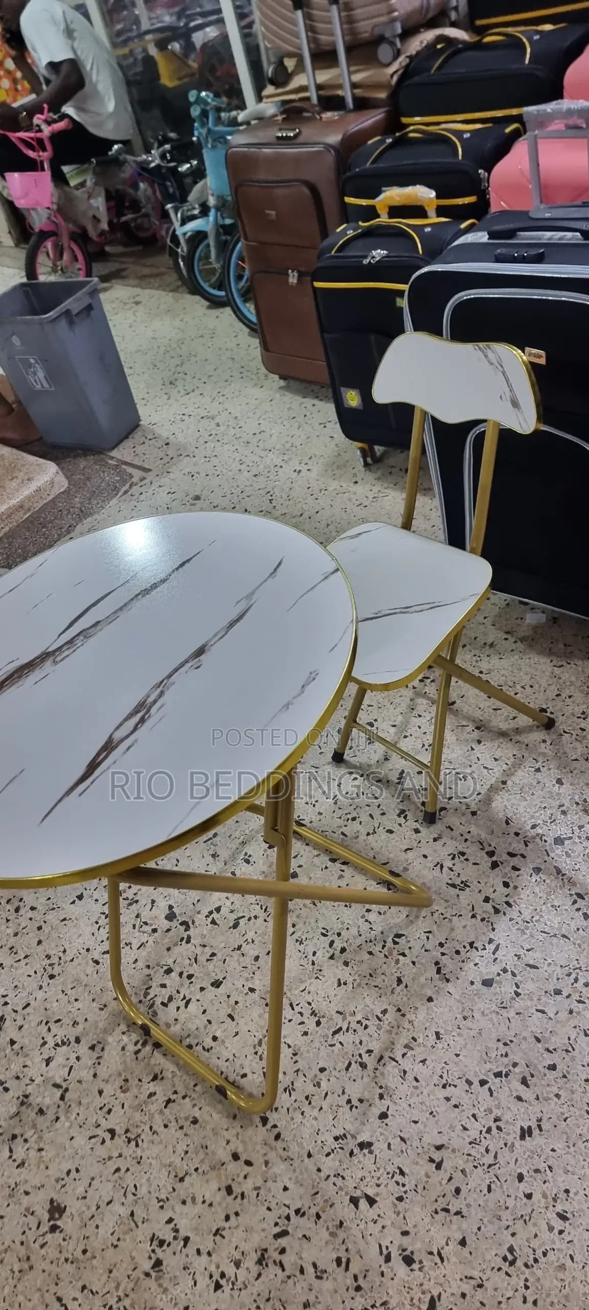 Flodable Table With Chair / Available