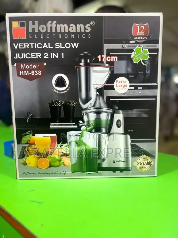 Hoffman In1 Vertical Slow Juicer in Central Division Kitchen