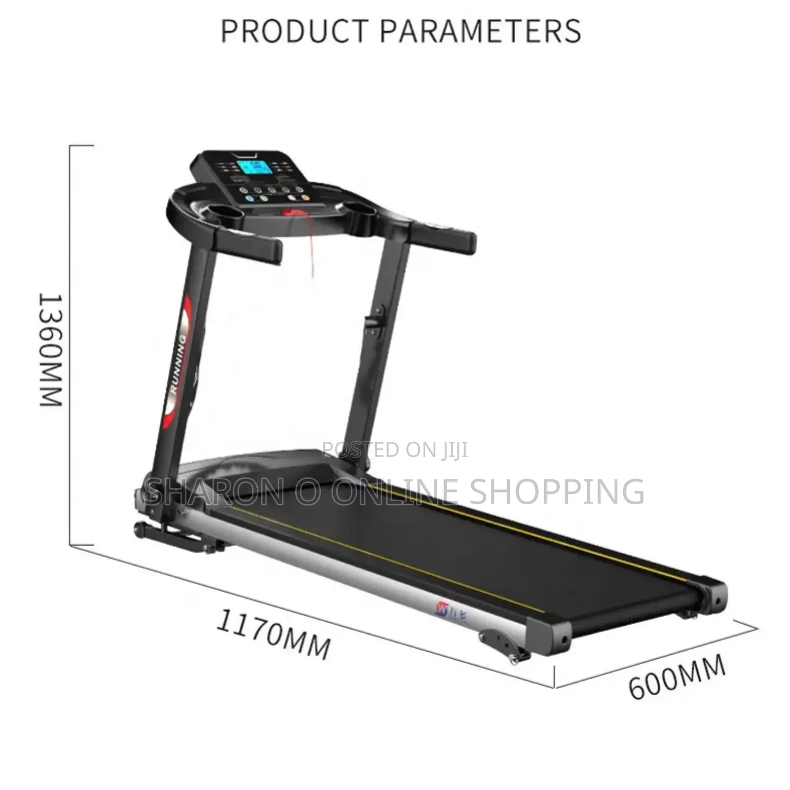 Foldable Electric Treadmill