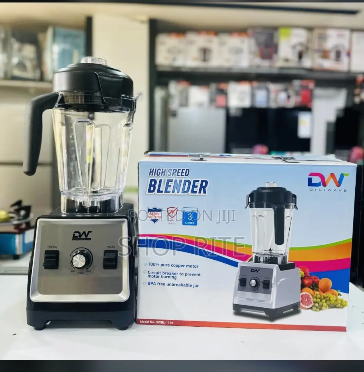 Dw Commercial Blender 3 Liters