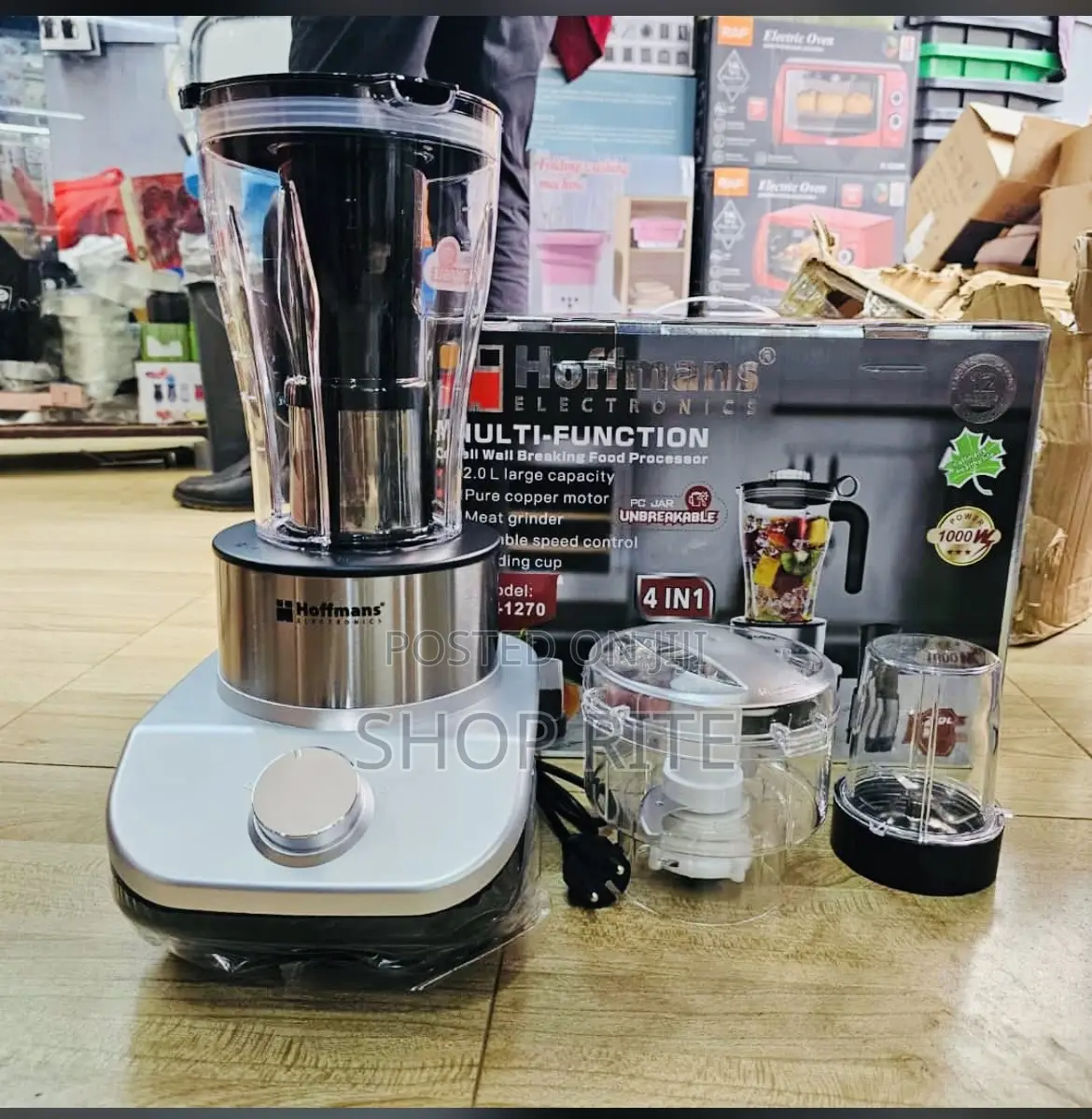 Hoffmans 4 in 1 Multifunctional Blender