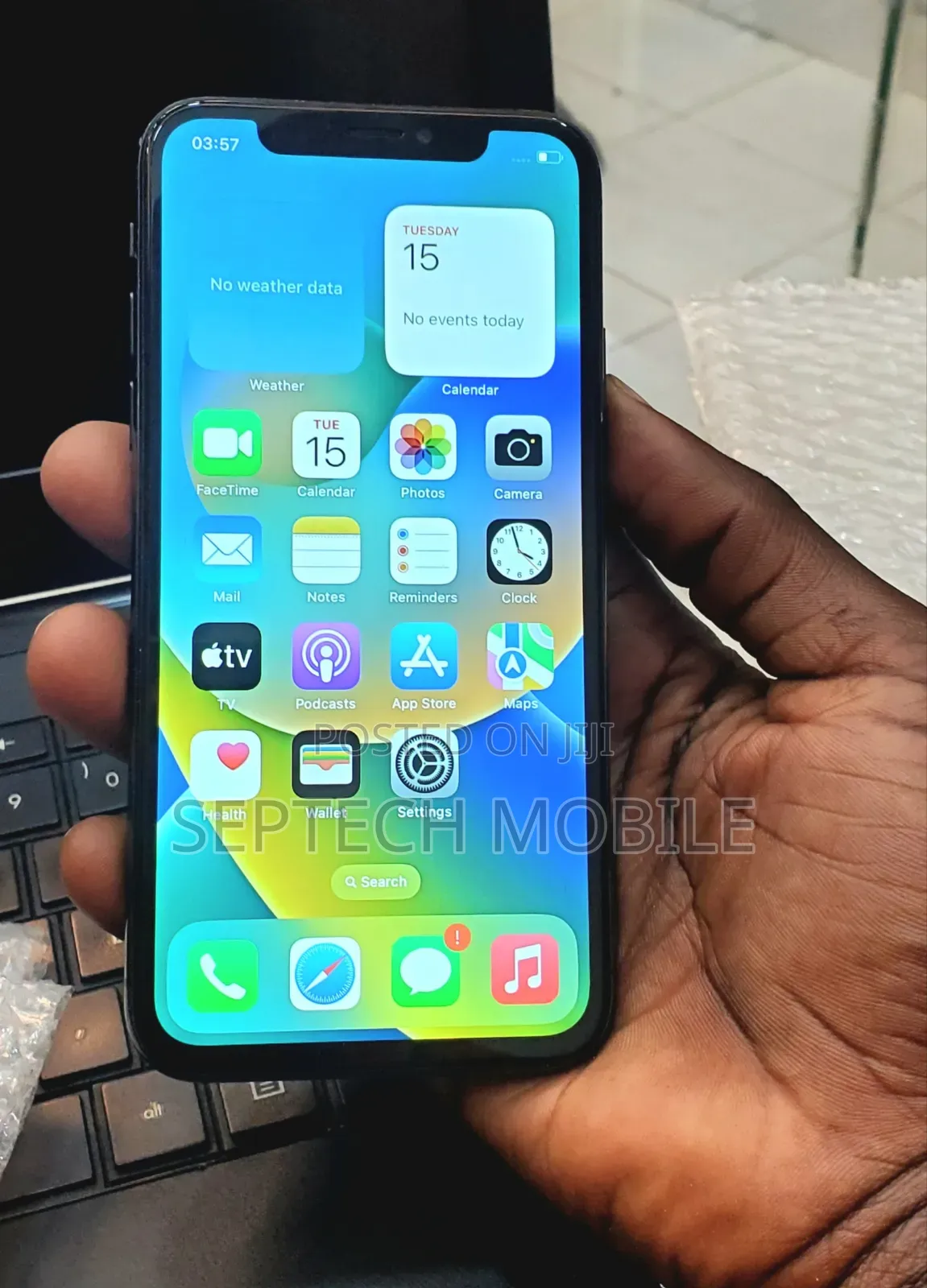 New Apple iPhone X 64 GB Black