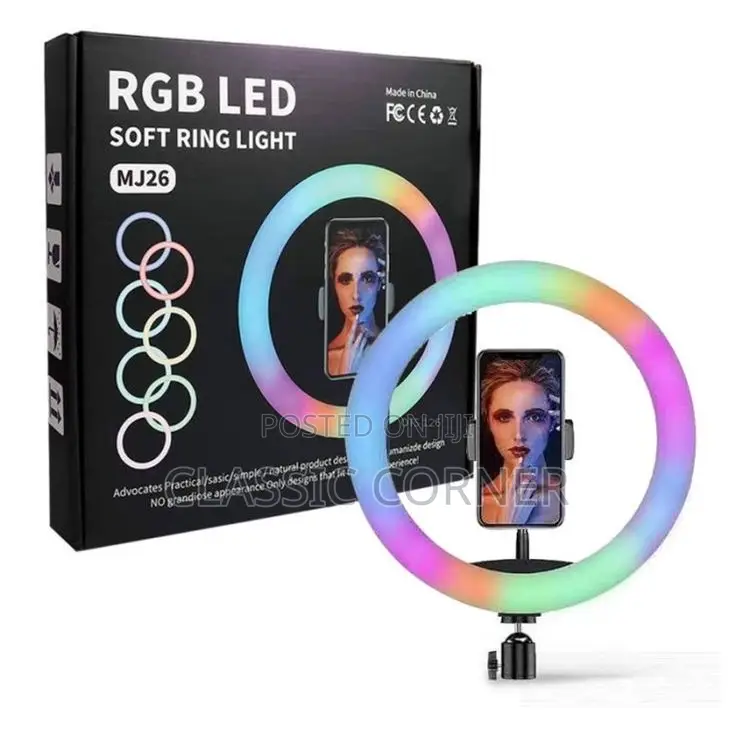 Rgb Led Soft Ring Light