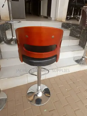 Laboratory Stool With Backrest