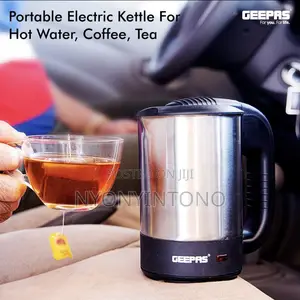Geepa 0.5liter Ac / Dc Car Travel Kettle Gk-38041