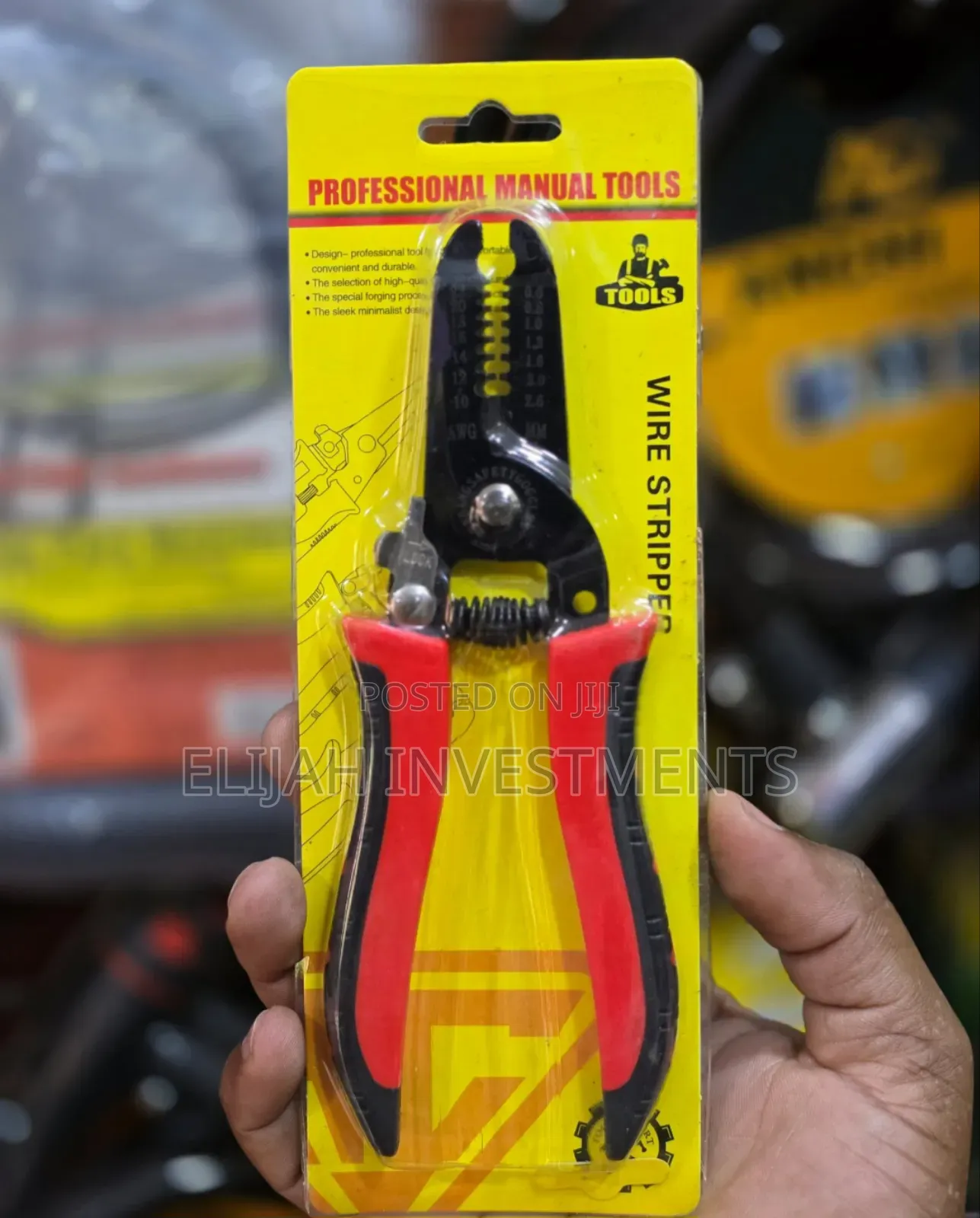 Grip Wire Cutter Crimping Stripper
