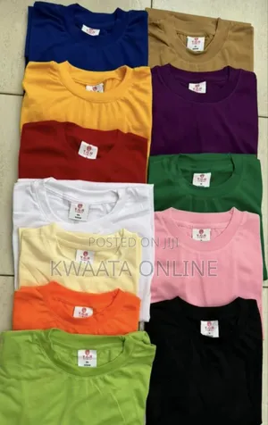 Round Neck High Grade Quality T-Shirts -All Colors